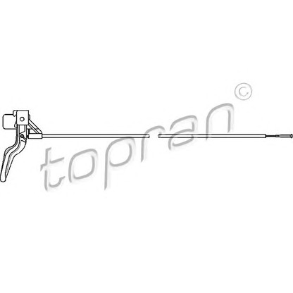 Photo Bonnet Cable TOPRAN 206218