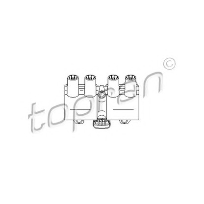 Foto Bobina d'accensione TOPRAN 207115