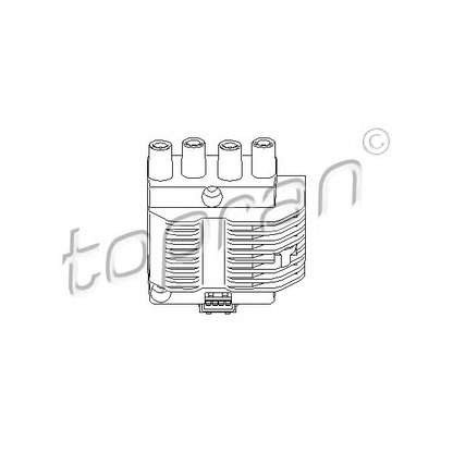 Photo Ignition Coil TOPRAN 206637