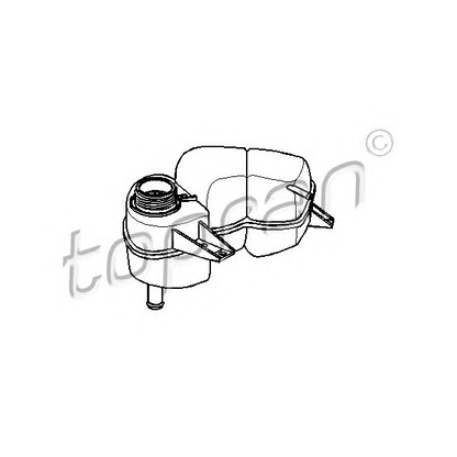 Photo Expansion Tank, coolant TOPRAN 202257