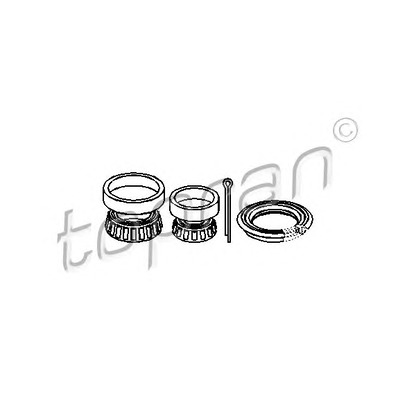 Photo Wheel Bearing Kit TOPRAN 202431