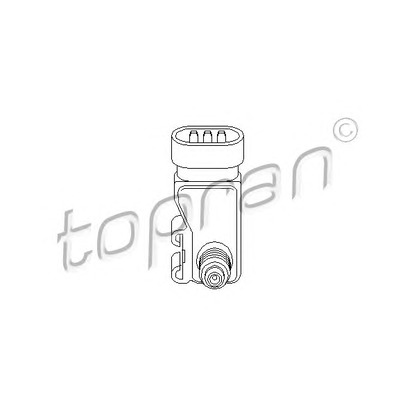 Photo Sensor, intake manifold pressure TOPRAN 207423