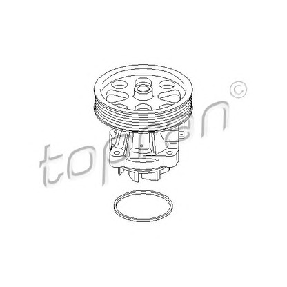 Фото Водяной насос TOPRAN 207157