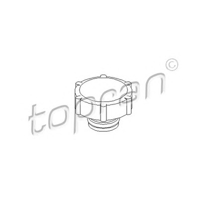 Foto Verschlussdeckel, Kühlmittelbehälter TOPRAN 300927
