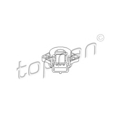 Photo Sensor, throttle position TOPRAN 301903