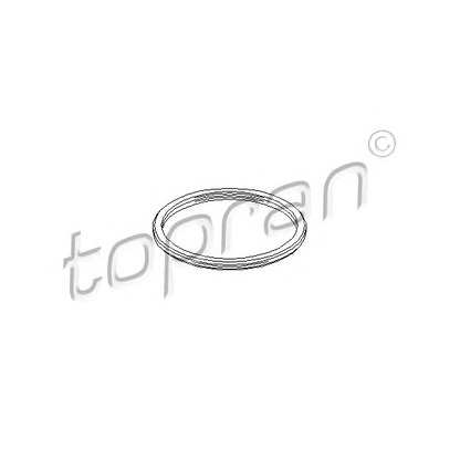 Photo Gasket, exhaust pipe TOPRAN 302247