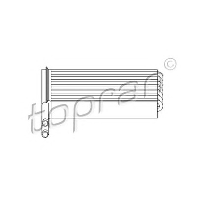 Foto Radiador de calefacción TOPRAN 302109