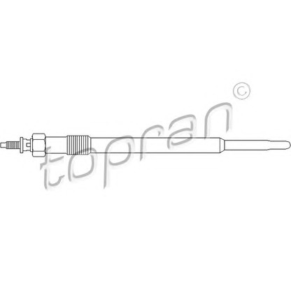 Photo Glow Plug TOPRAN 302116