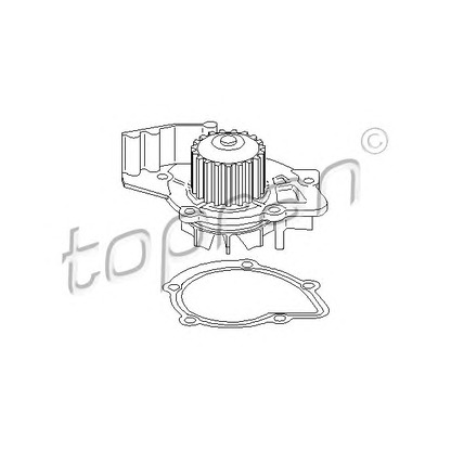 Photo Water Pump TOPRAN 721219