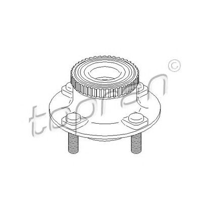 Photo Wheel Bearing Kit TOPRAN 300280