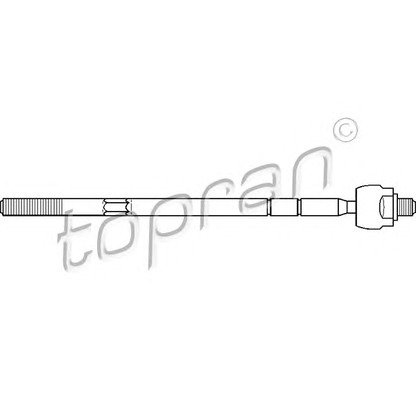 Photo Tie Rod End TOPRAN 301395