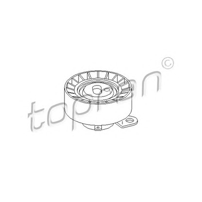 Photo Tensioner Pulley, timing belt TOPRAN 300509