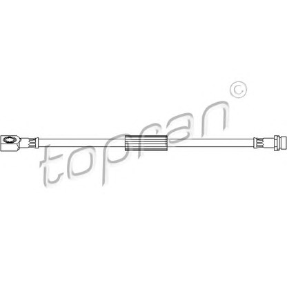 Photo Brake Hose TOPRAN 300616