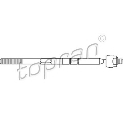 Photo Tie Rod Axle Joint TOPRAN 301389