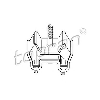 Фото Подвеска, двигатель TOPRAN 407826