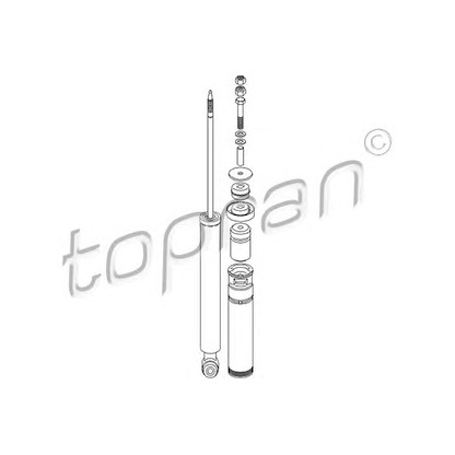 Photo Shock Absorber TOPRAN 401984