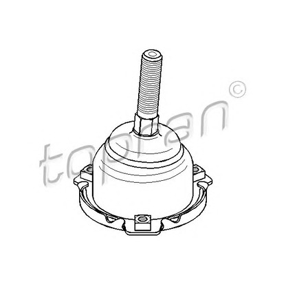 Foto Kit de reparación, rótula de suspensión/carga TOPRAN 400049