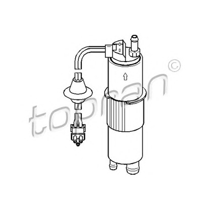 Photo Fuel Pump TOPRAN 400900