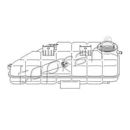 Zdjęcie Zbiorniczek wyrównawczy, płyn chłodzący TOPRAN 401529