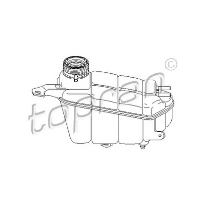 Photo Expansion Tank, coolant TOPRAN 400893