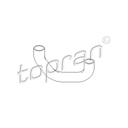 Photo Radiator Hose TOPRAN 400834