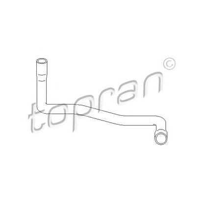 Photo Radiator Hose TOPRAN 401964