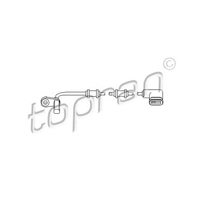 Foto Sensor, Raddrehzahl TOPRAN 401551