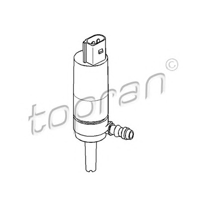 Photo Water Pump, headlight cleaning TOPRAN 401028