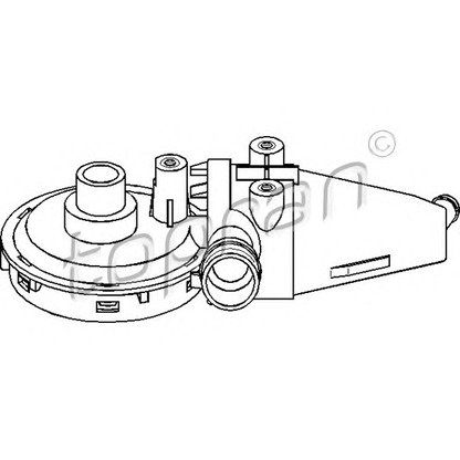 Zdjęcie Zawór, odpowietrzanie skrzyni korbowej TOPRAN 501412