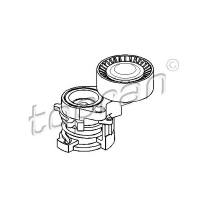 Photo Belt Tensioner, v-ribbed belt TOPRAN 501139