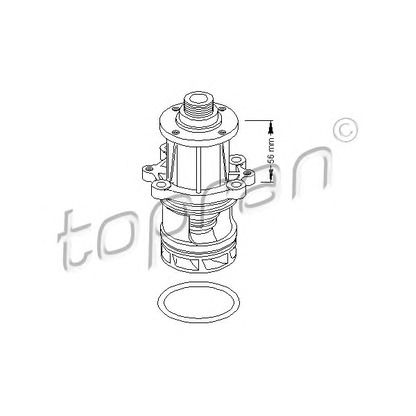 Photo Water Pump TOPRAN 500304