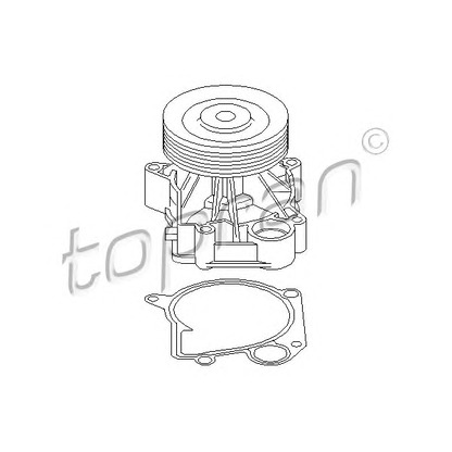 Photo Rod/Strut, stabiliser TOPRAN 500310