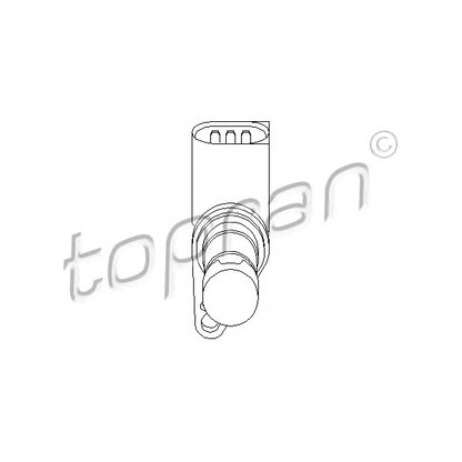 Photo Sensor, crankshaft pulse TOPRAN 501442