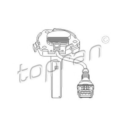 Photo Sensor, engine oil level TOPRAN 501586