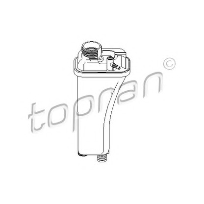 Photo Expansion Tank, coolant TOPRAN 500790