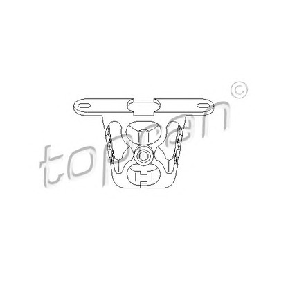 Photo Clamp, silencer TOPRAN 500182