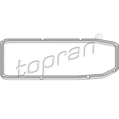 Photo Seal, automatic transmission oil pan TOPRAN 500782