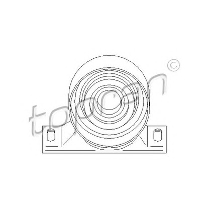 Photo Suspension, arbre de cardan TOPRAN 500013