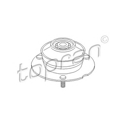 Photo Top Strut Mounting TOPRAN 500019