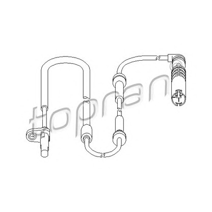 Foto Sensor, Raddrehzahl TOPRAN 501464