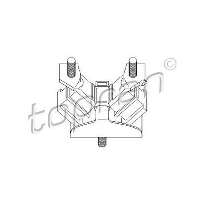 Photo Support moteur TOPRAN 700152