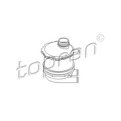 Photo Expansion Tank, coolant TOPRAN 700430