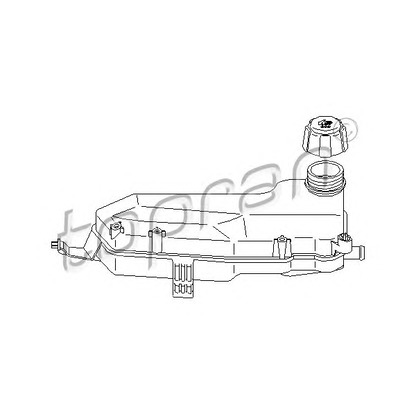 Photo Vase d'expansion, liquide de refroidissement TOPRAN 700336