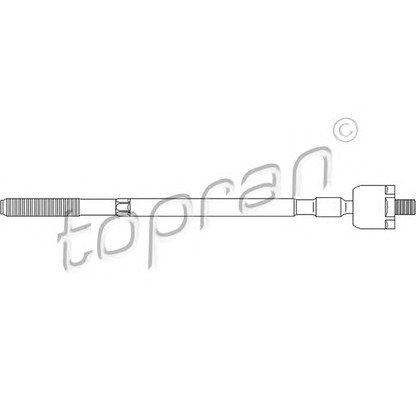 Photo Tie Rod Axle Joint TOPRAN 700625