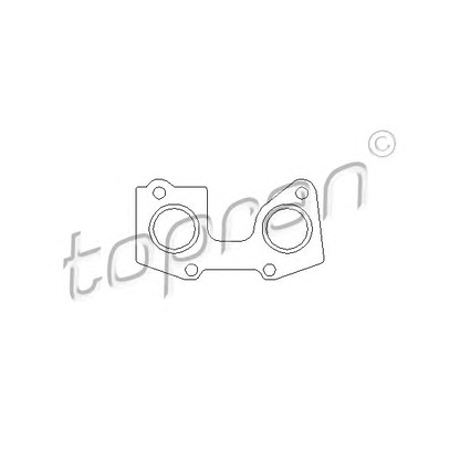 Photo Gasket, exhaust manifold TOPRAN 722193