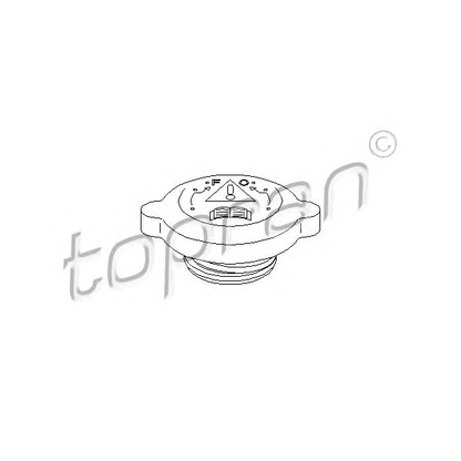 Foto Verschlussdeckel, Kühlmittelbehälter TOPRAN 720172