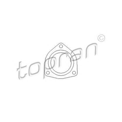 Photo Gasket, exhaust pipe TOPRAN 722199