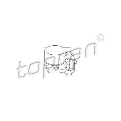 Photo Sensor, throttle position TOPRAN 721626