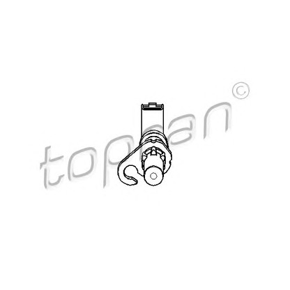 Photo Sensor, crankshaft pulse TOPRAN 721678