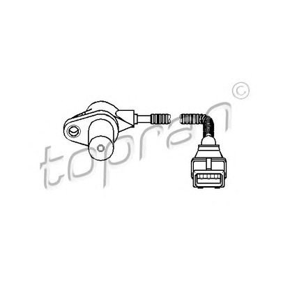 Photo Sensor, crankshaft pulse TOPRAN 721683